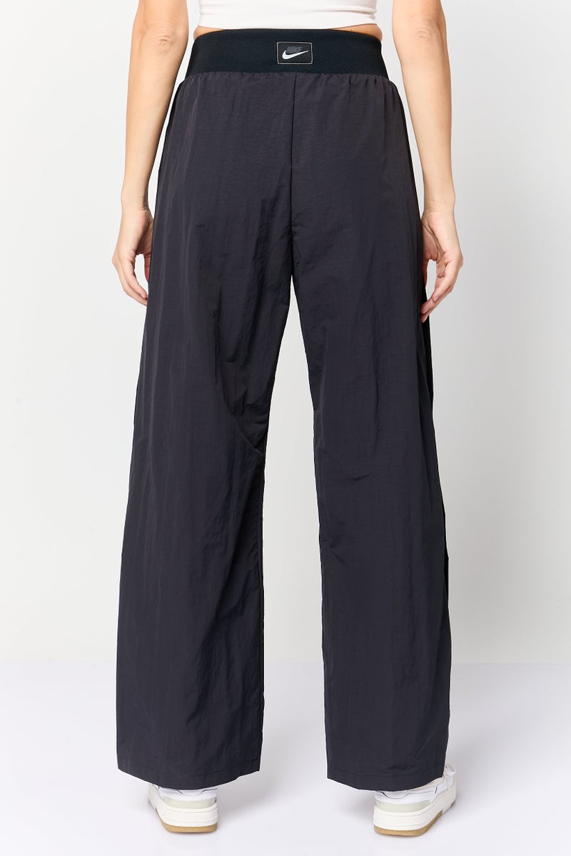 Nike Women Standard Fit Training Track Pants, Black - Image 2